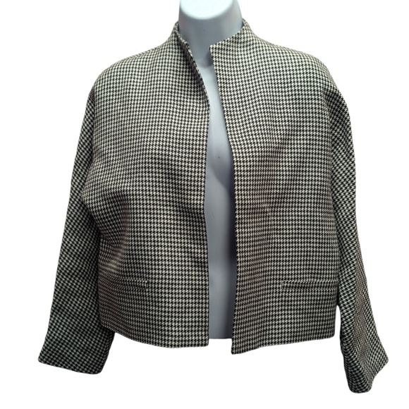 Lauren Ralph Lauren Houndstooth jacket Linen - Picture 3 of 5